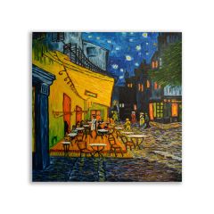 Vincent Van Gogh  Kafe Terasta Gece Tablosu - FMS133