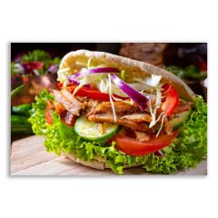 Ekmek Arası Tavuk Döner Tablosu - FOD120