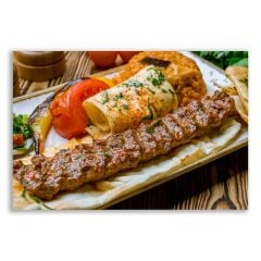 Türk Mutfağı Kebap Tablosu - FOD124